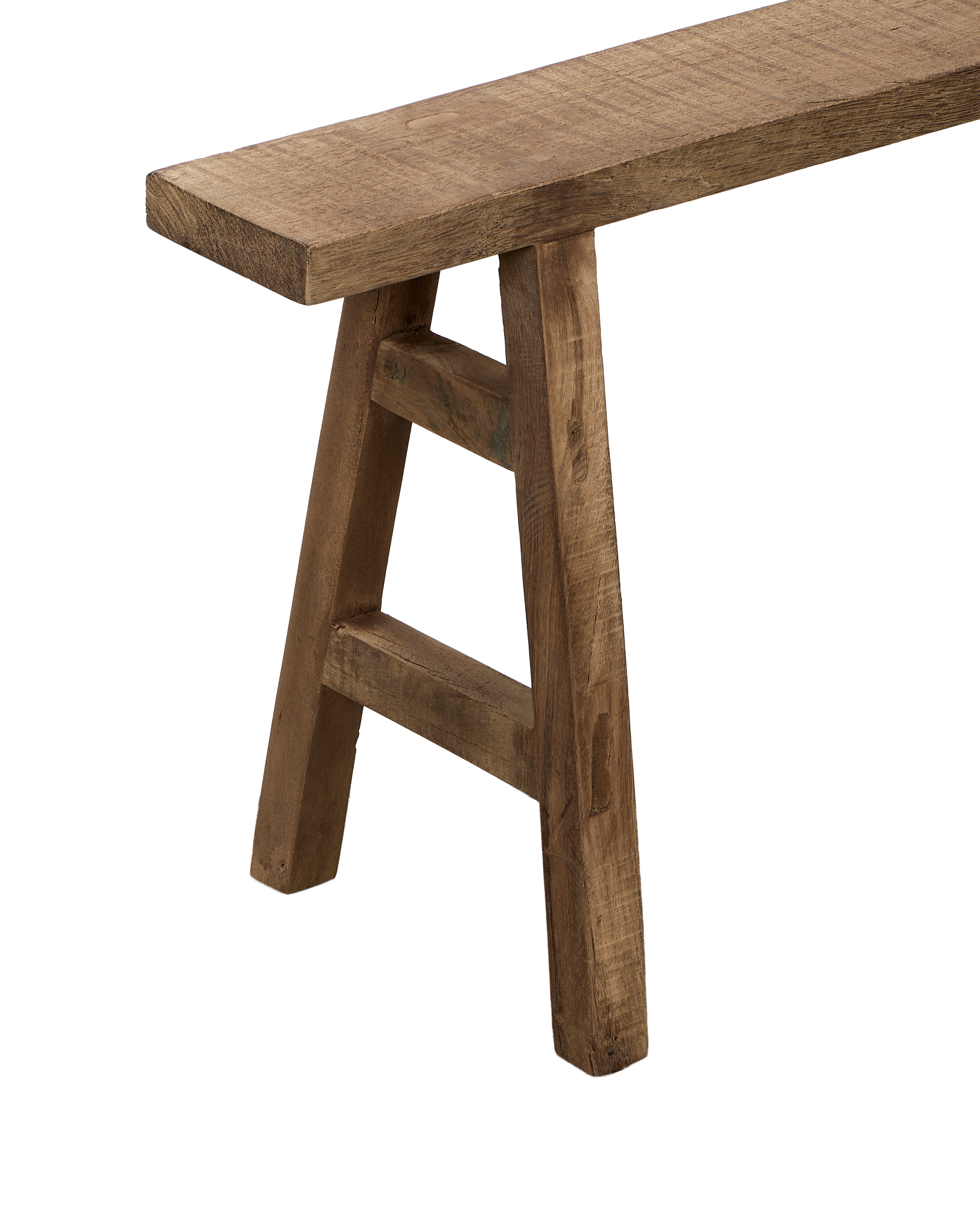 Skinny Reclaimed Wood Bench