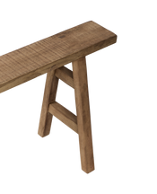 Skinny Reclaimed Wood Bench