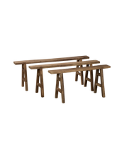 Skinny Reclaimed Wood Bench