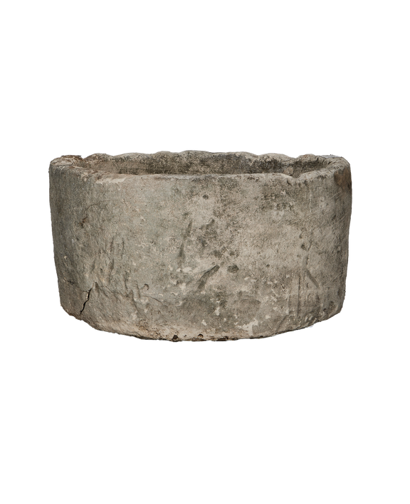 Limestone Trough - Round