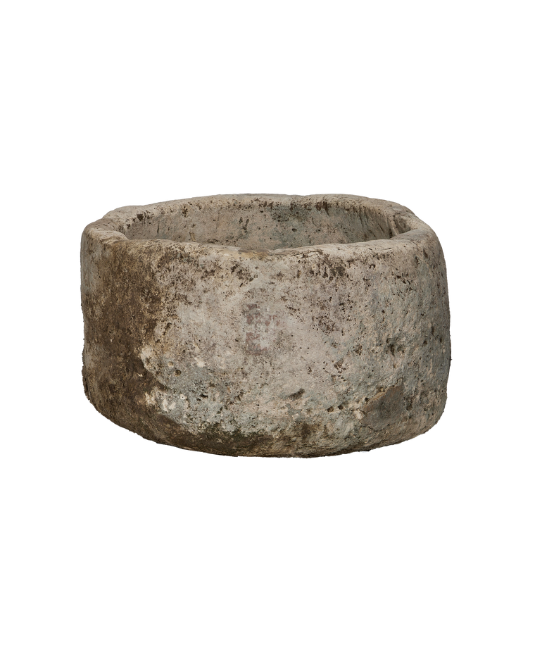Limestone Trough - Round