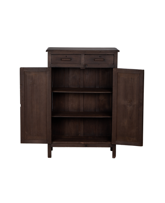 Wood Cabinet - Stained