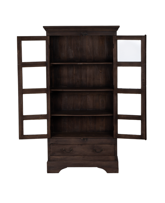 Wood Cabinet - Stained