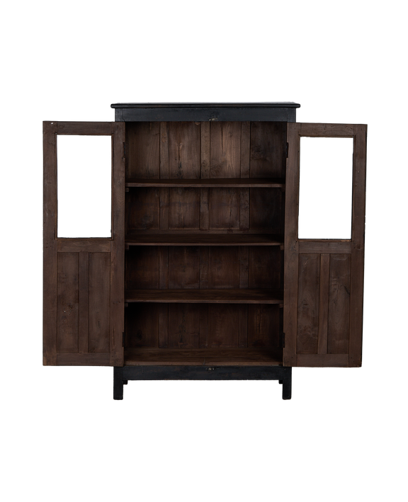 Wood Cabinet - Stained
