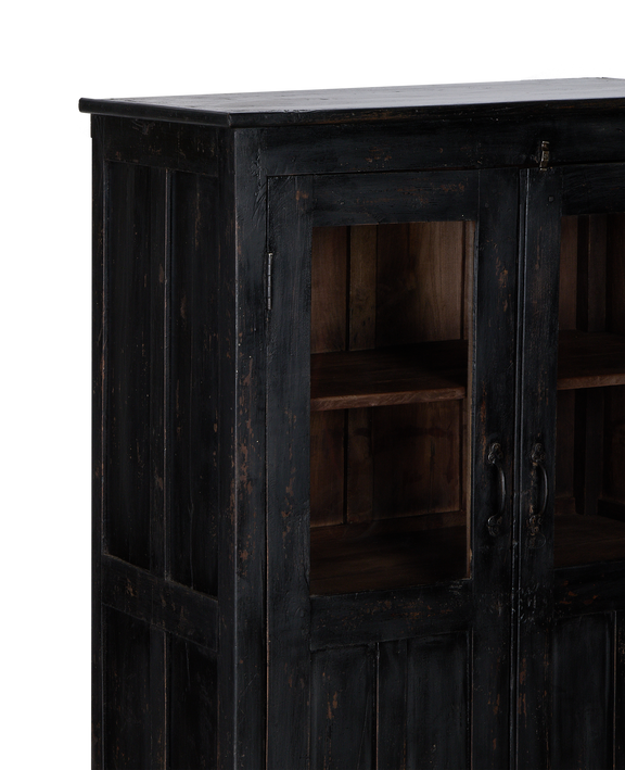 Wood Cabinet - Stained