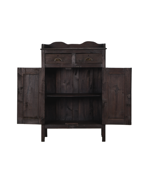 Wood Cabinet - Stained