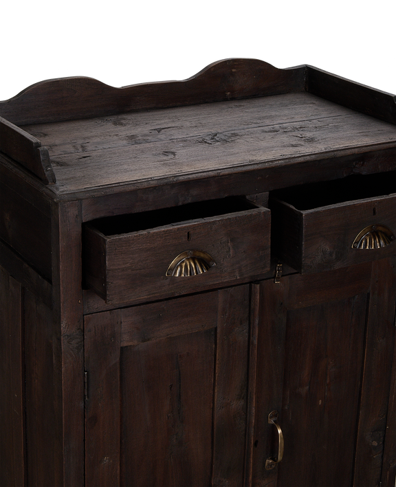 Wood Cabinet - Stained