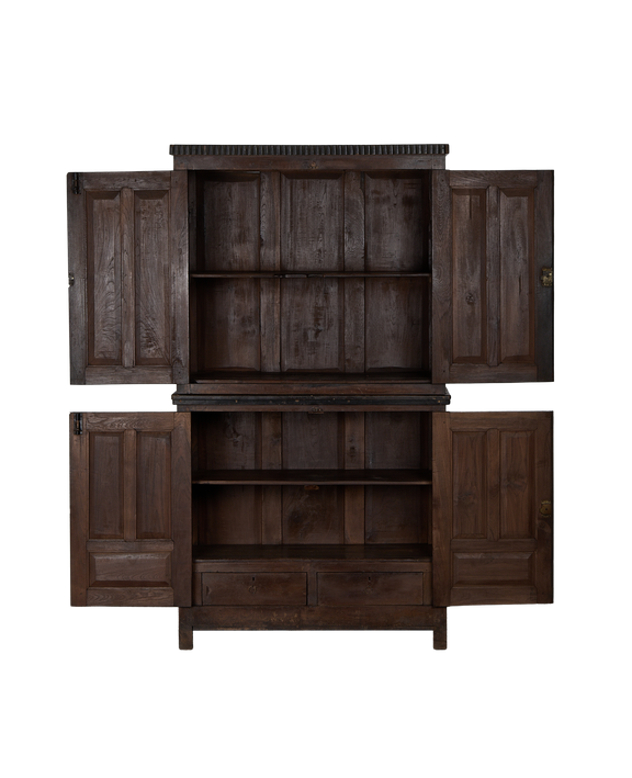 Wood Cabinet - Stained