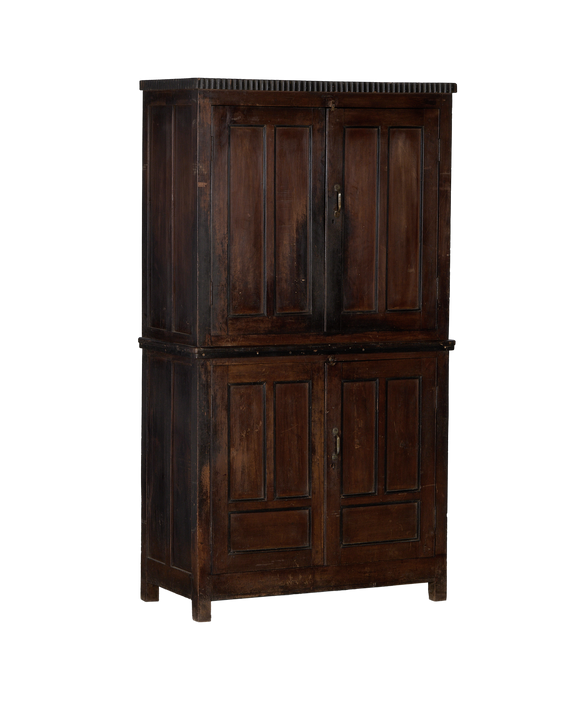 Wood Cabinet - Stained