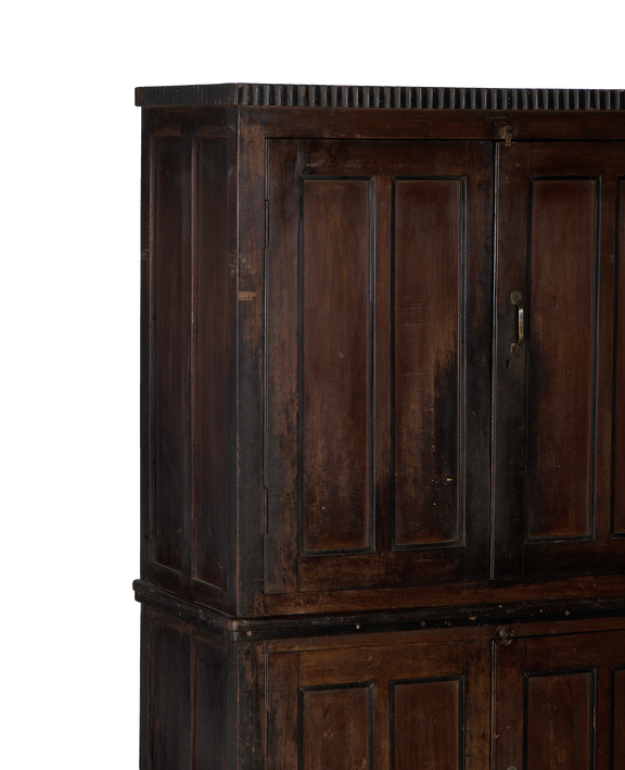 Wood Cabinet - Stained