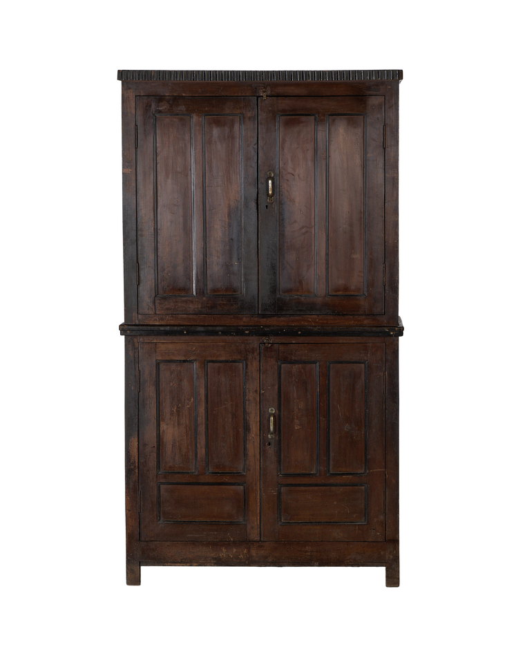 Wood Cabinet - Stained
