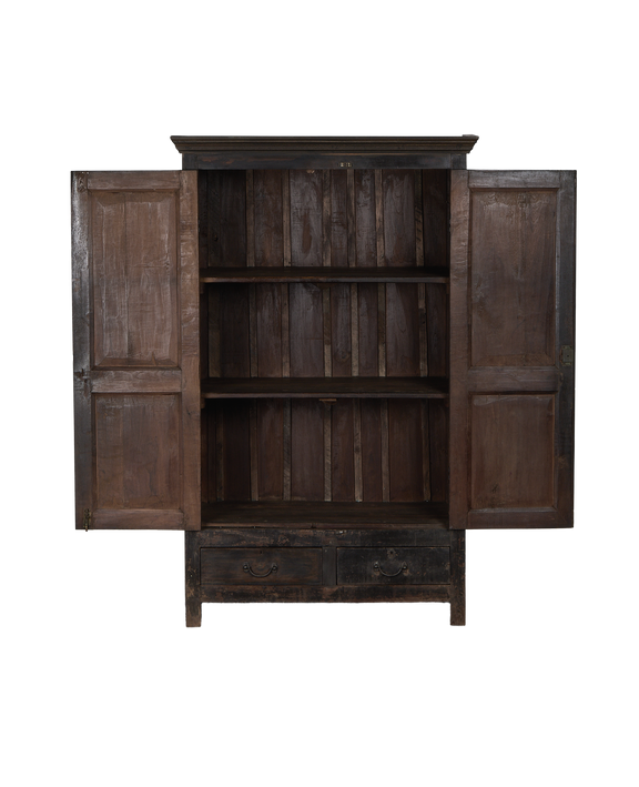 Wood Cabinet - Stained