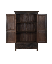 Wood Cabinet - Stained