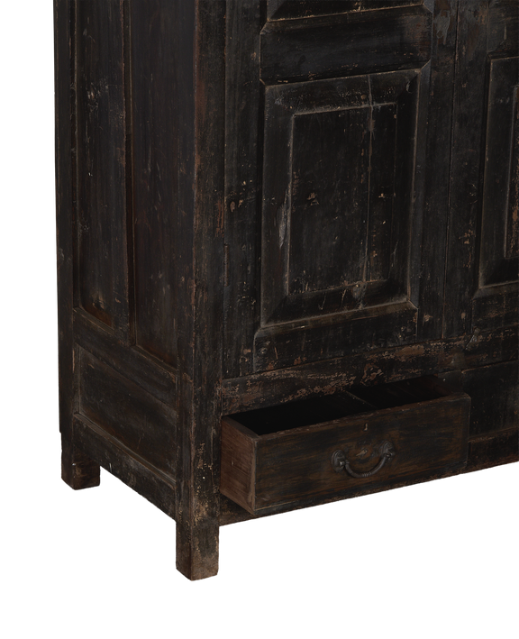 Wood Cabinet - Stained