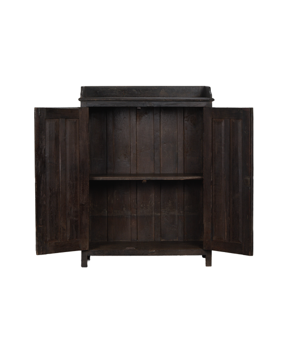 Wood Cabinet - Stained
