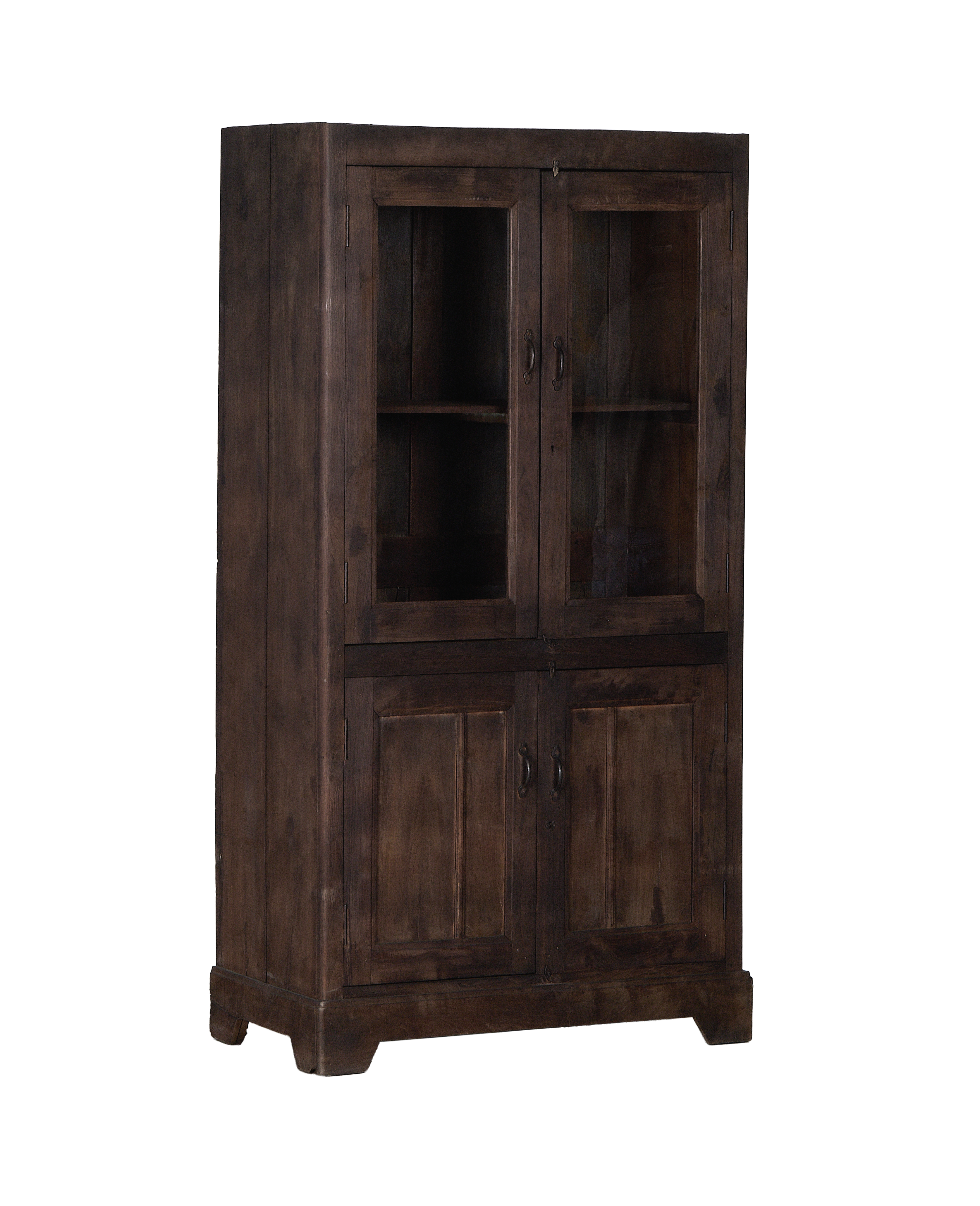 Wood Cabinet - Stained alternate angle