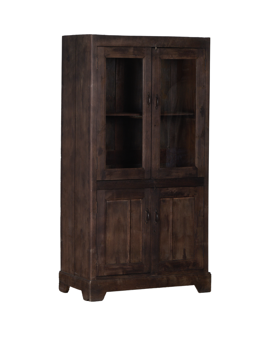 Wood Cabinet - Stained alternate angle