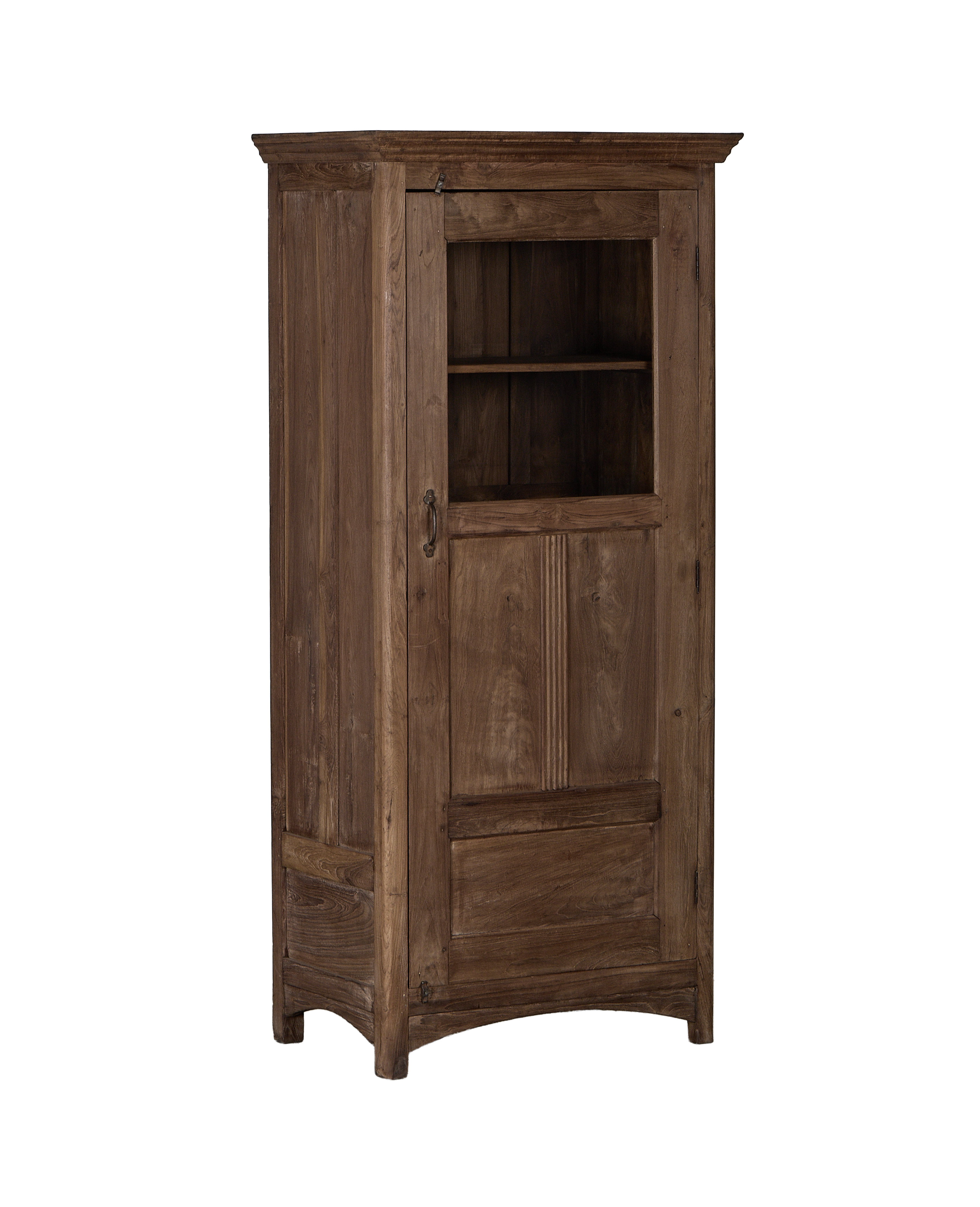 Wood Cabinet - Natural alternate angle