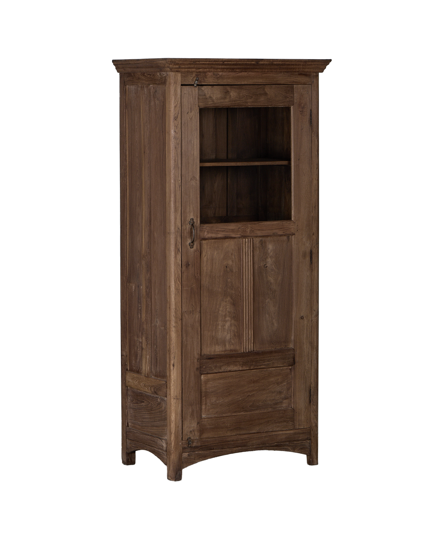 Wood Cabinet - Natural alternate angle