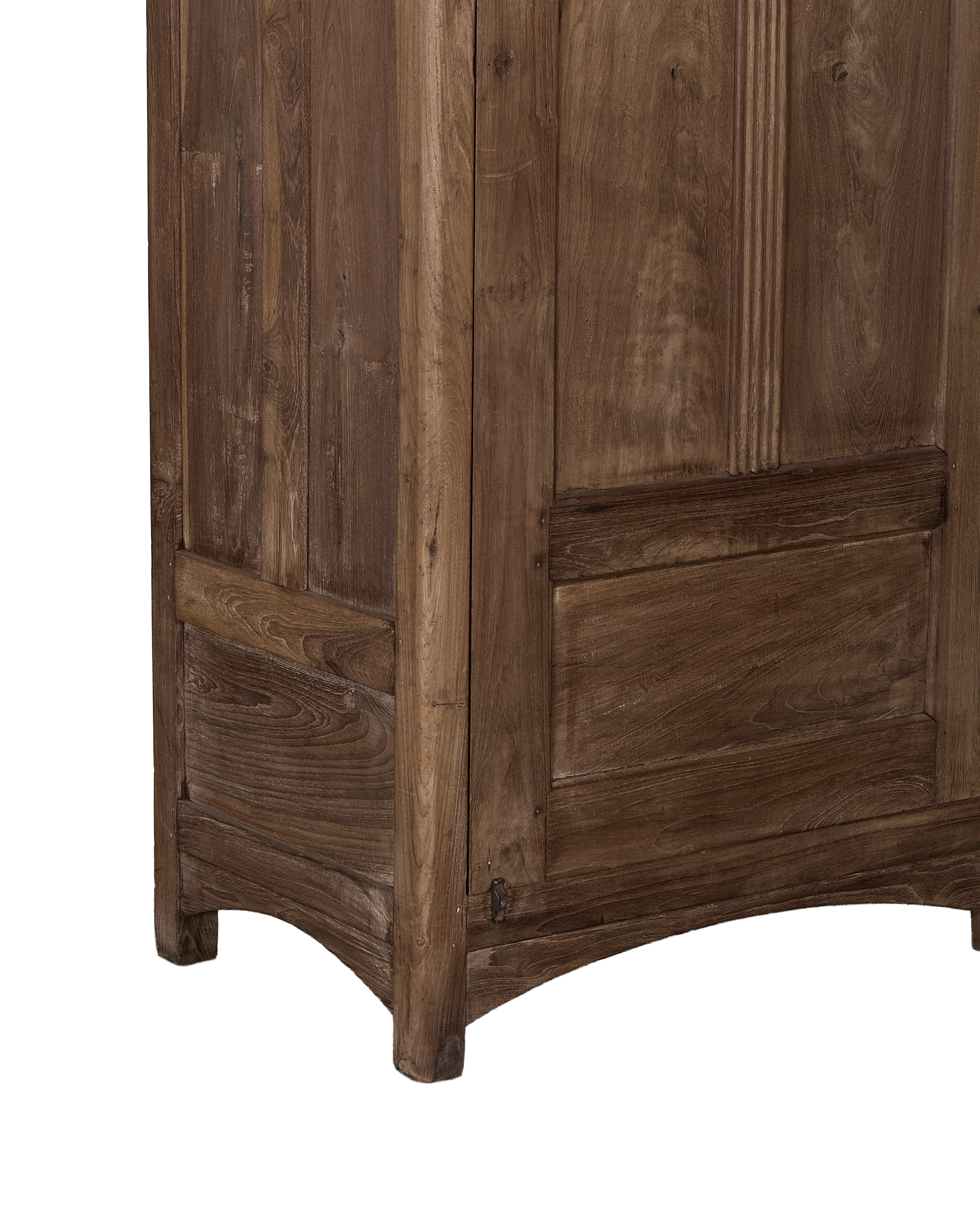 Wood Cabinet - Natural side view