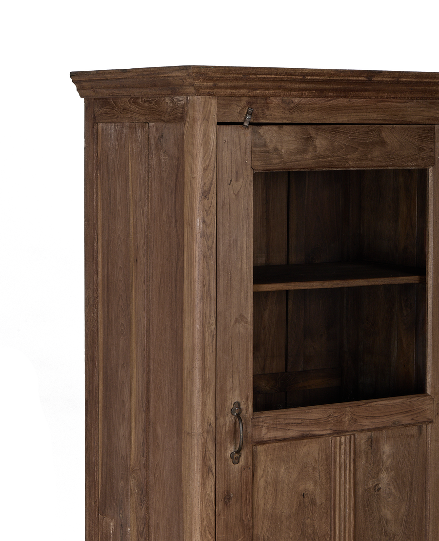 Wood Cabinet - Natural close-up