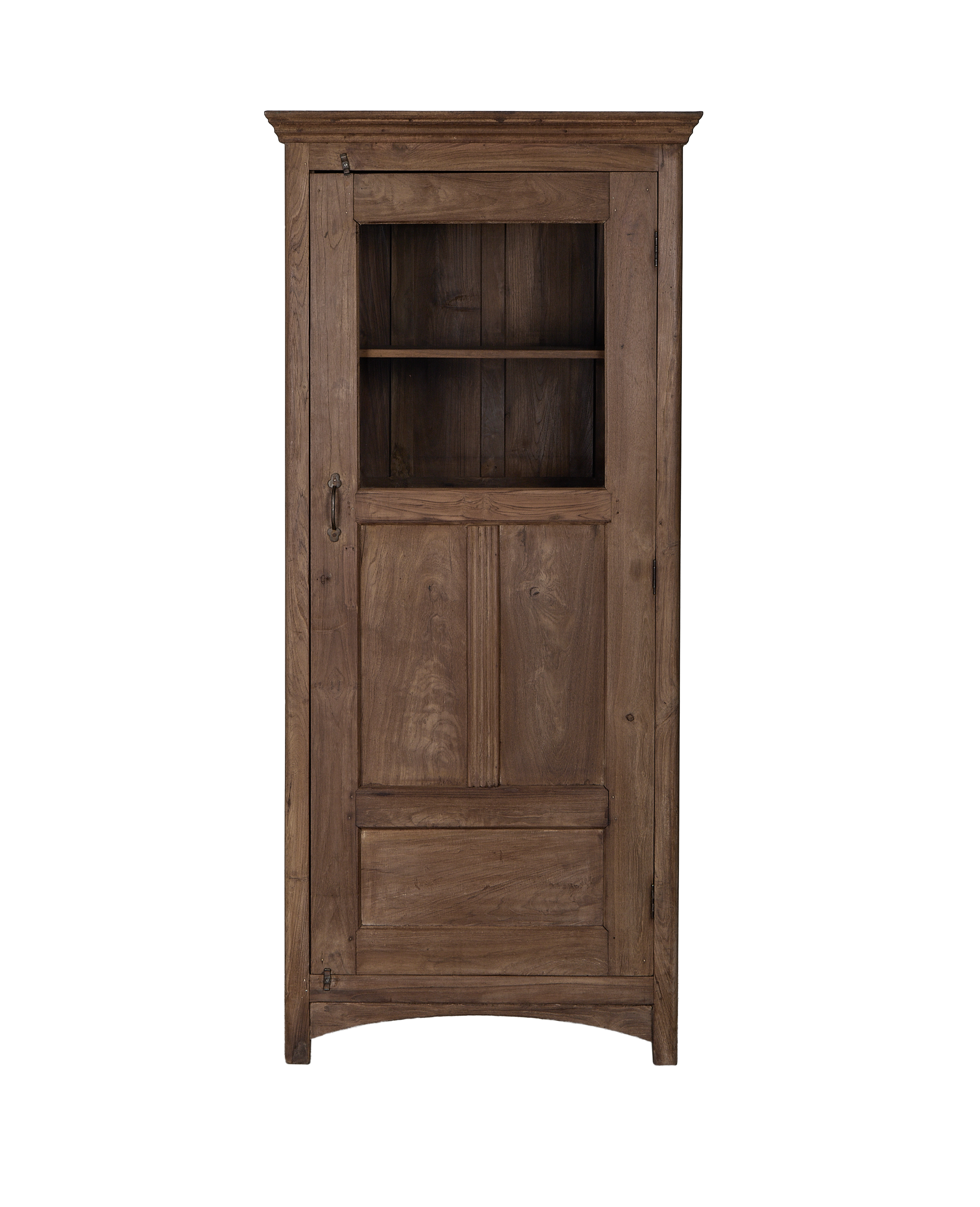 Wood Cabinet - Natural - oak - from India - vintage