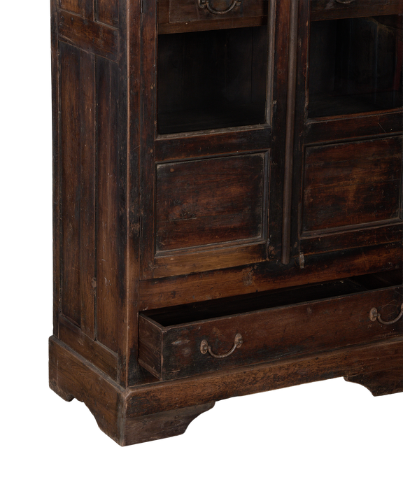 Wood Cabinet - Stained