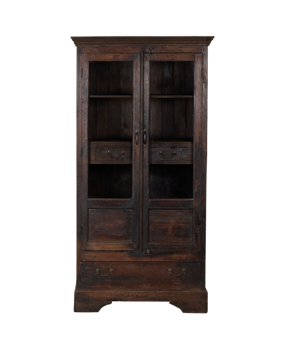 Wood Cabinet - Stained