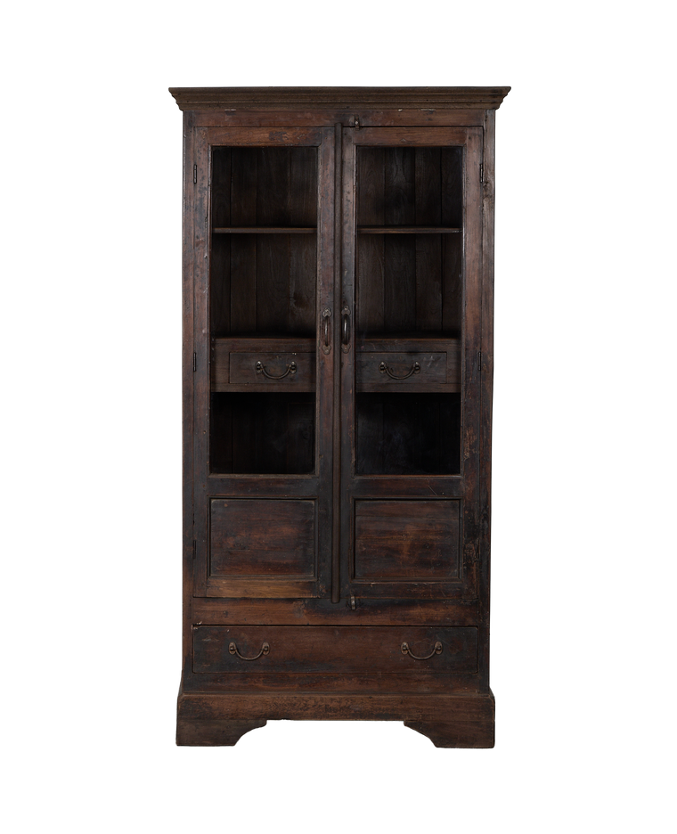 Wood Cabinet - Stained