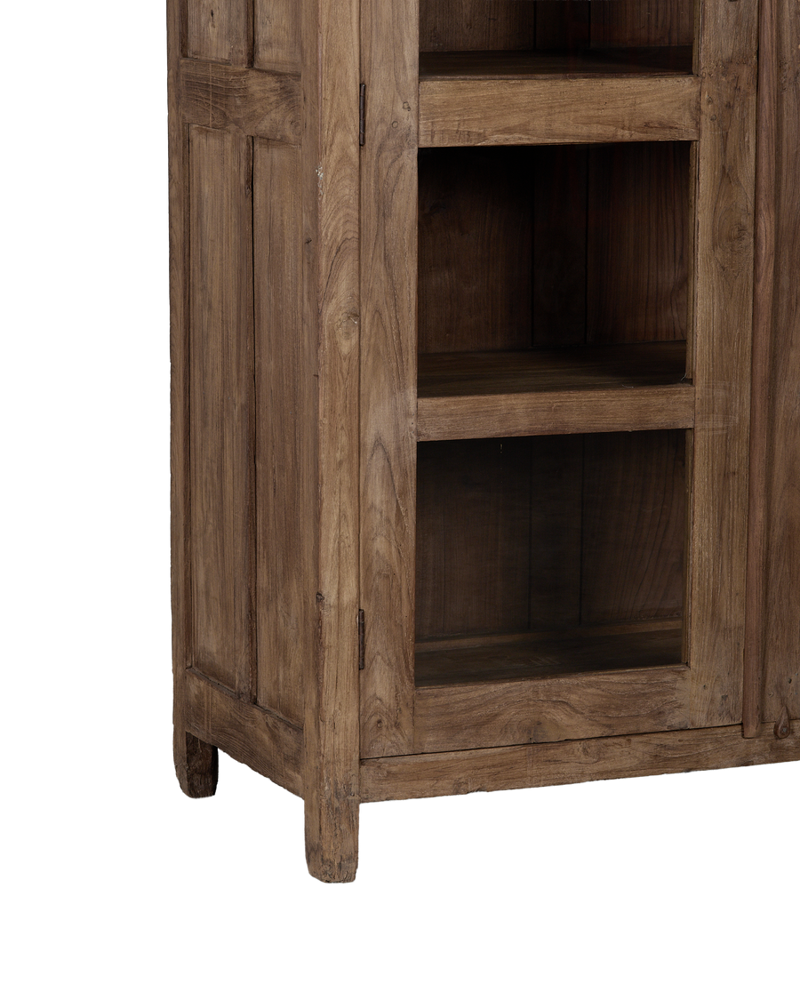 Wood Cabinet - Natural close-up