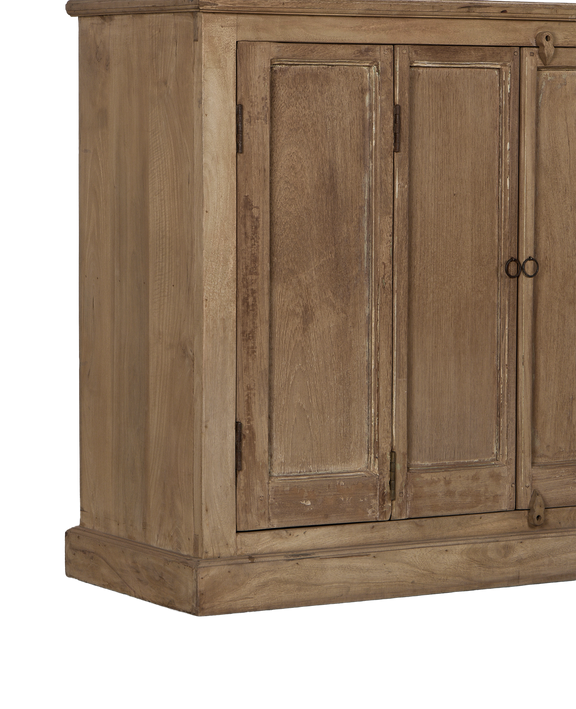 Wood Cabinet - Bleached