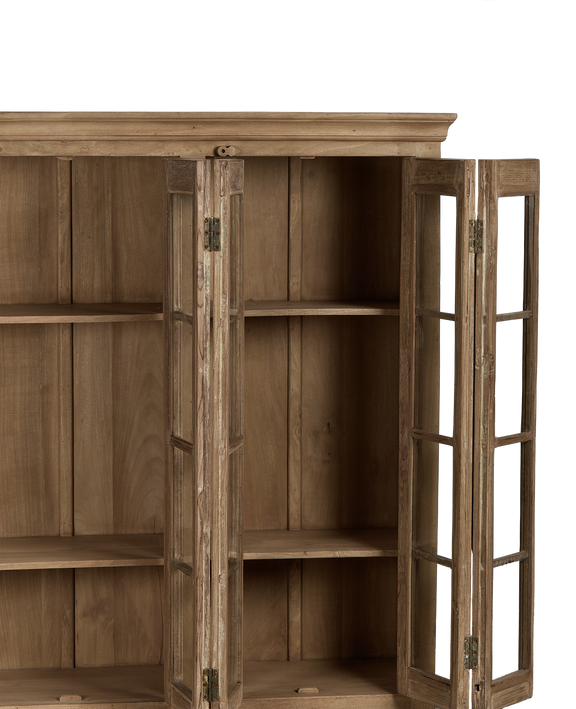 Wood Cabinet - Bleached