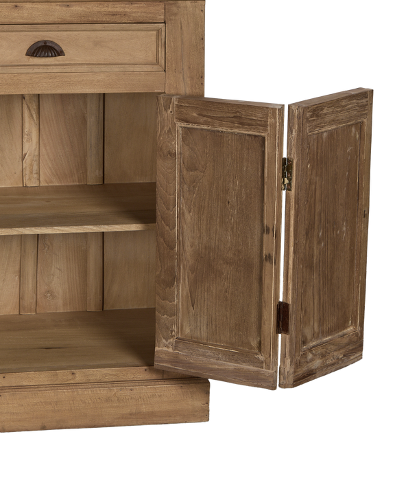 Wood Cabinet - Bleached
