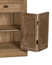 Wood Cabinet - Bleached