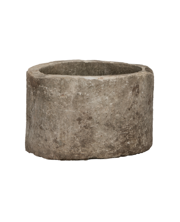 Limestone Trough - Round