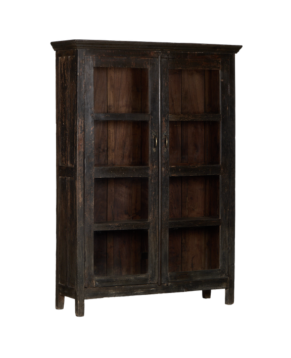 Wood Cabinet - Stained