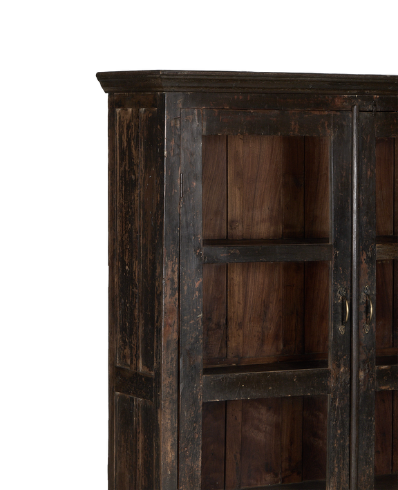 Wood Cabinet - Stained