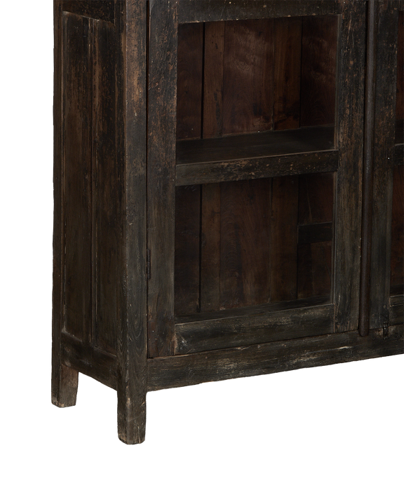 Wood Cabinet - Stained