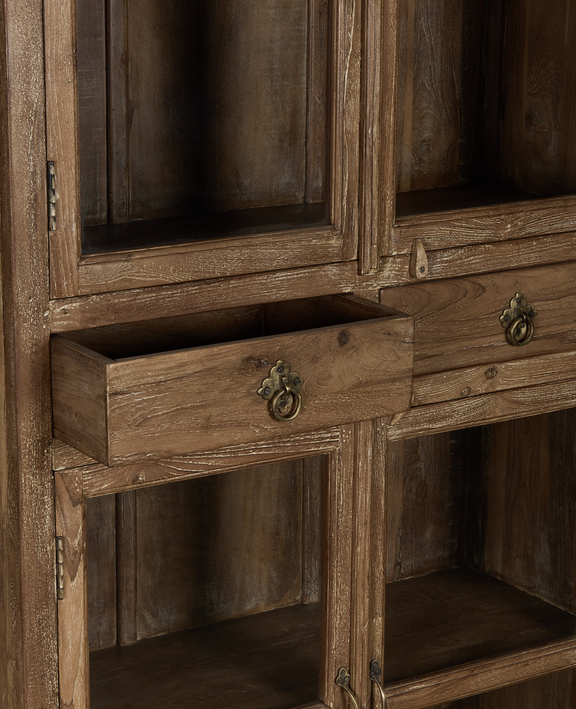 Wood Cabinet - Natural
