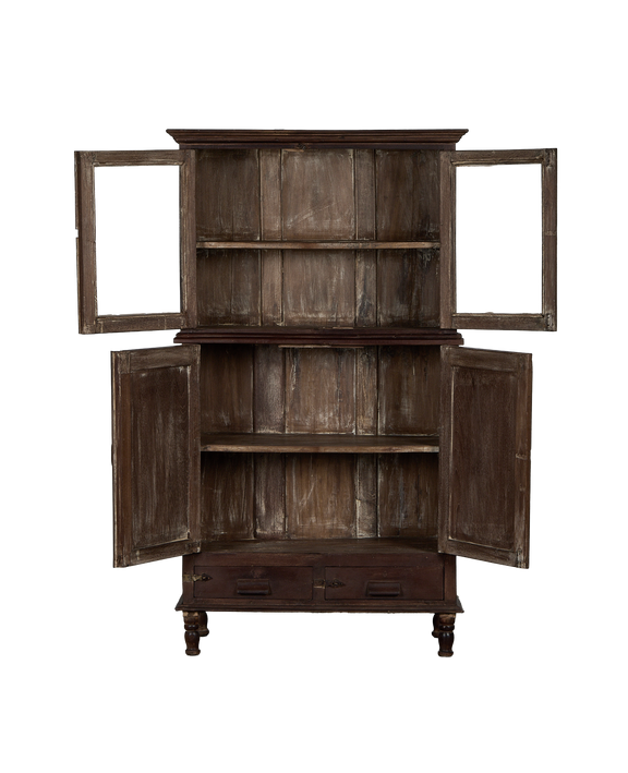 Wood Cabinet - Stained
