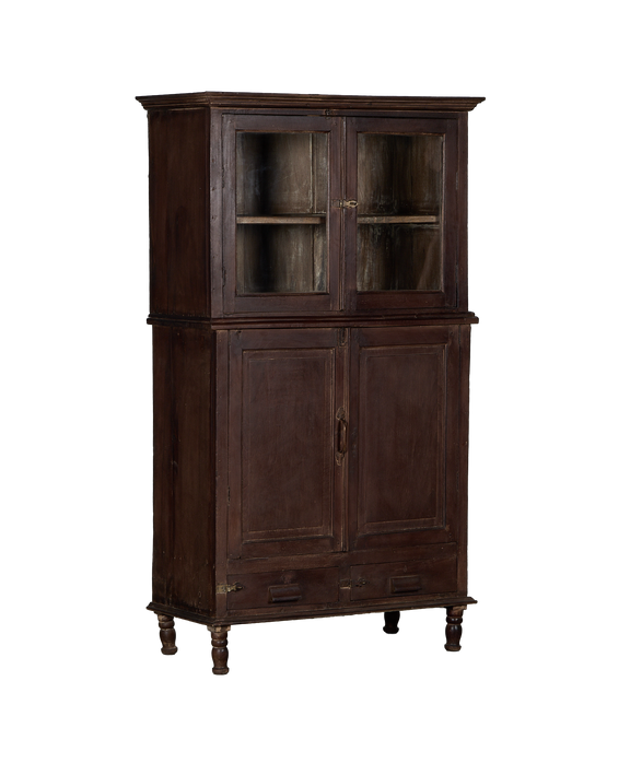 Wood Cabinet - Stained