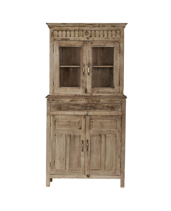 Wood Cabinet - Bleached