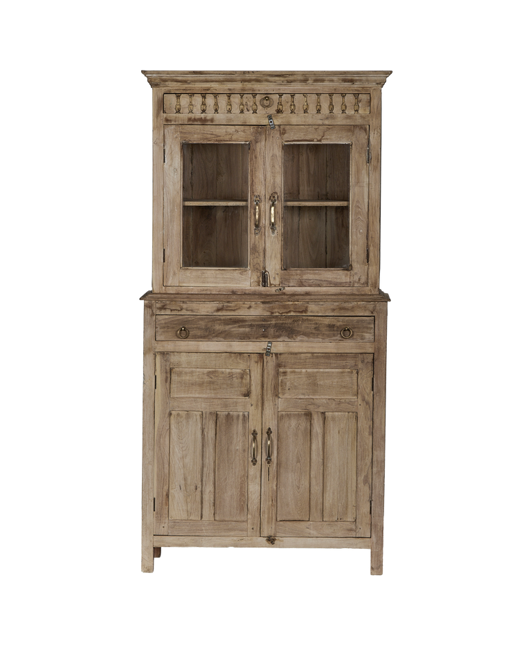 Wood Cabinet - Bleached