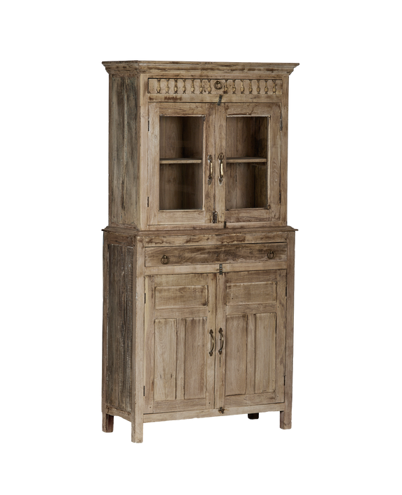 Wood Cabinet - Bleached