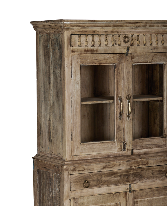Wood Cabinet - Bleached