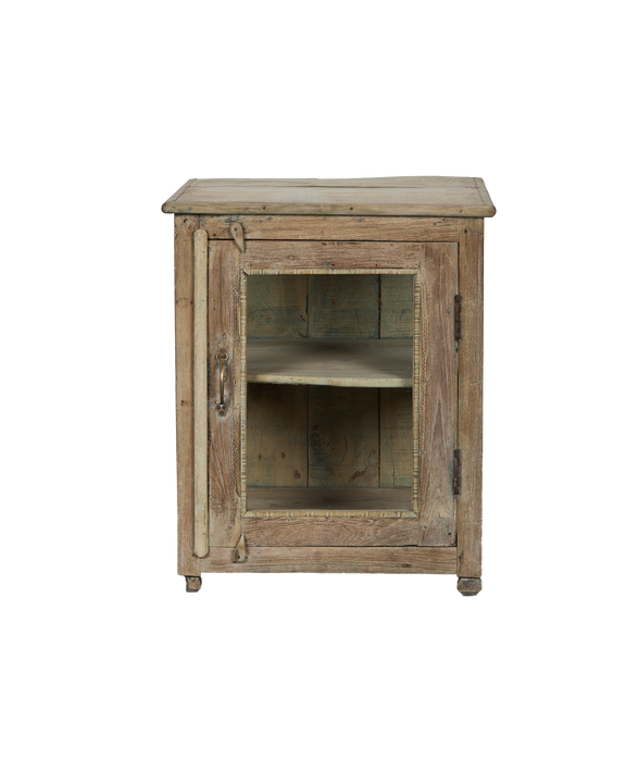 Wood Cabinet - Bleached