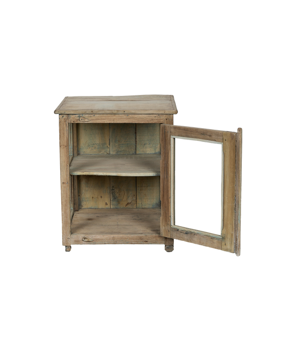 Wood Cabinet - Bleached