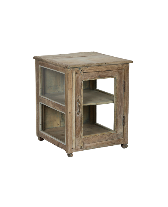 Wood Cabinet - Bleached