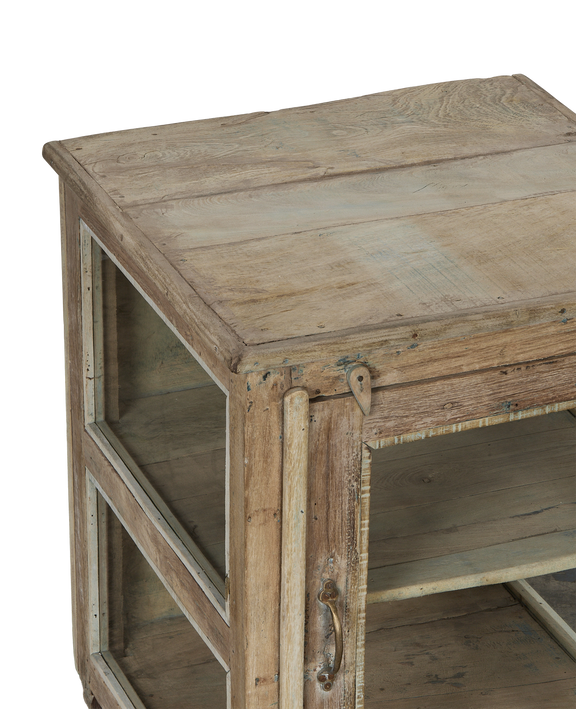Wood Cabinet - Bleached