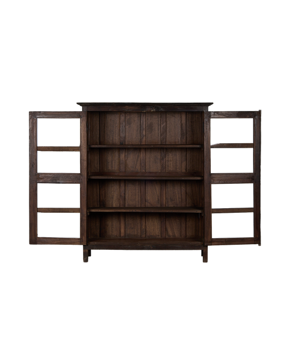 Wood Cabinet - Stained
